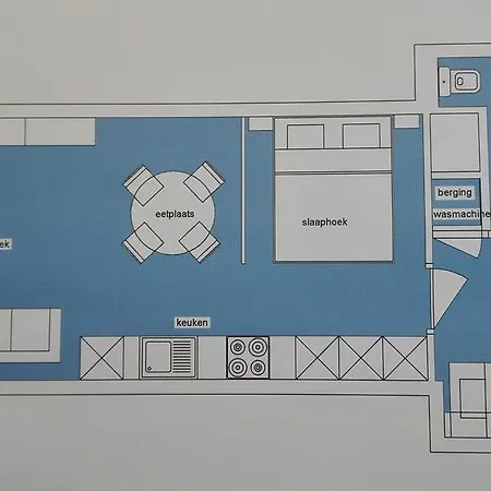 Appartamento Studio Beach-la-mar Knokke-Heist